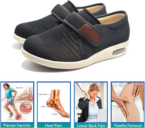 Vista 6 de Mei MACLEOD - Zapatillas de tenis para hombre con cierre ajustable