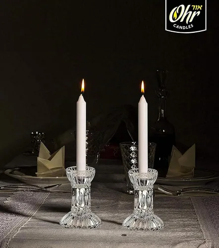 Vista 4 de Shabbos - Velas., Blanco
