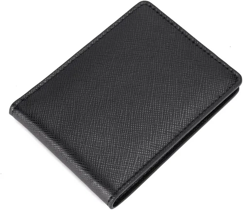 Vista 6 de Cartera de bolsillo frontal para hombre, con bloqueo RFID, S