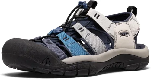 Vista 22 de KEEN Newport H2 Sandalias de punta cerrada para hombre Aleación/oro crema