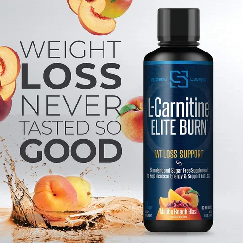 Vista 8 de Censor NDS Nutrition - Tónico para pérdida de grasa corporal con CLA (90 cápsulas blandas) y Siren Labs L-Carnitina Elite Burn Fat Loss Support