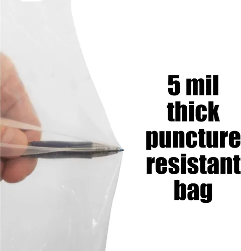 Vista 12 de Peachtree Woodworking Supply Bolsa de repuesto para colector de polvo de plástico transparente