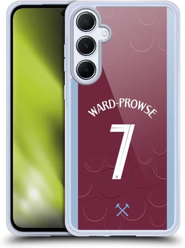 Vista 63 de Head Case Designs Officially Licensed West Ham United FC James Ward-Prowse 2023/24 Players Home Kit Gel Case [Military Grade Protection] Compatible