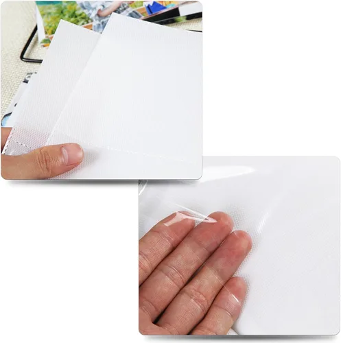 Vista 4 de Álbum de fotos pequeño para niños, 100 bolsillos 4x6, álbum de fotos de bebé para estantería, libro de fotos con cubierta de lino deslizable