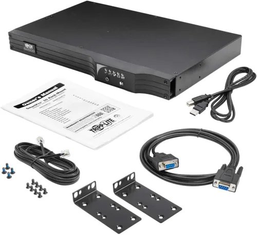 Vista 6 de Tripp Lite UPS Smart 500VA 300W Montaje en rack USB DB9 WEBCARDLX 6 Tomacorrientes 1URM (SMART500RT1UN)