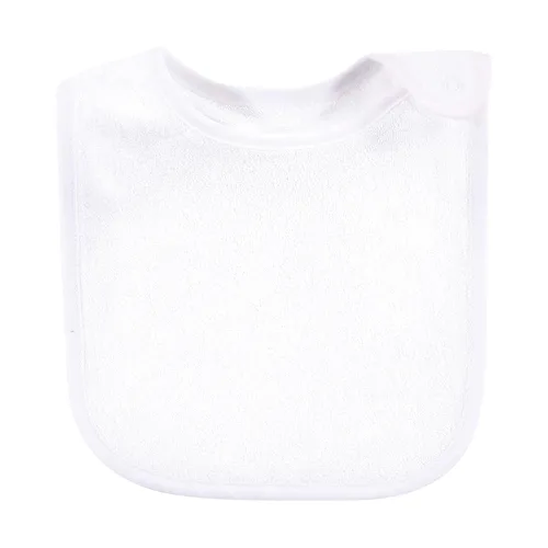 Vista 3 de Hudson Baby Rayón unisex para bebé de bambú de rizo baberos, color negro y blanco, talla única Negro Blanco