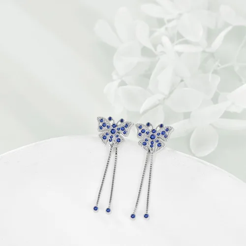 Vista 3 de YONFQE Unique Animal Earrings Sterling Silver Dangling Jewelry Birthday Gifts for Women Girls