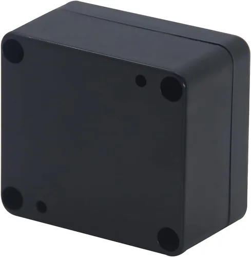 Vista 6 de Caja de proyecto IP65 Caja de conexiones impermeable ABS cajas eléctricas negras para bricolaje, Estuche electrónico para proyectos de energía, Caja