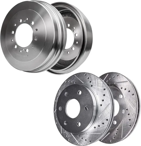Vista 12 de Detroit Axle - 4WD - Rotores de disco delantero de 13.031 in de repuesto para Ford Excursion F-250 F-350 Super Duty 1999-2004 - Juego de 3 piezas