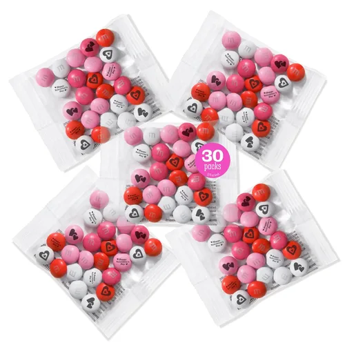 Vista 9 de M&M'S WORLD Galentine's Day - Caramelos de chocolate, 2 libras, celebra el amor con tu Galentine, regalo único para amigos, solteros y fiestas, crea