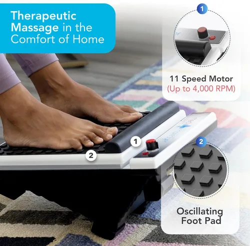 Vista 7 de Masajeador de pies de 11 velocidades MMF06 MedMassager