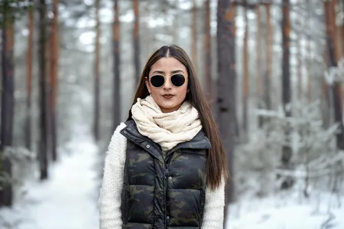 Vista 2 de Funky Junque Women's Scarf Matching Ribbed Winter Warm Cable Knit Infinity Circle Wrap