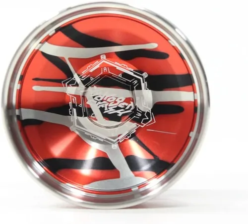 Vista 5 de Hydrogen Crash Yoyo - YoYo bi-Metal (negro con anillos crudos)