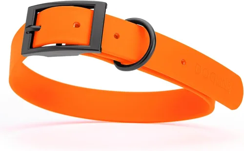 Vista 14 de Dogline Biothane - Collar impermeable para perro con hebilla de liberación rápida, resistente cincha de nailon recubierta con resistente y a prueba