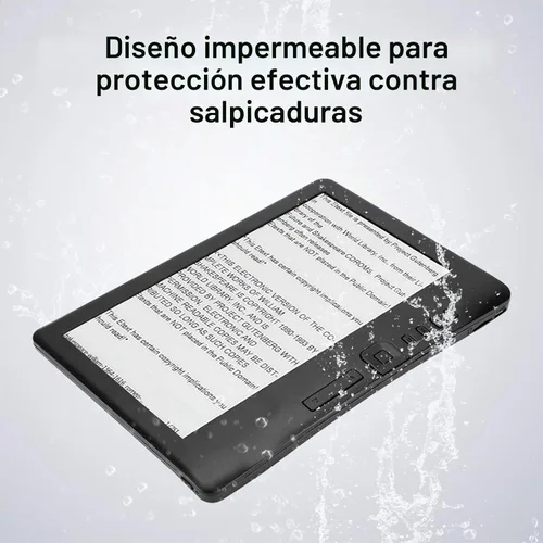 Vista 5 de Lector de libros electrónicos, lector de libros electrónicos TFT LCD de 7 pulgadas, dispositivo digital impermeable de mano con funciones multimedia