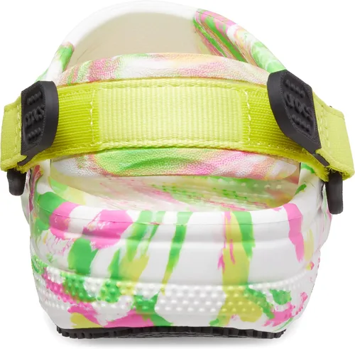 Vista 2 de Crocs Zuecos unisex clásicos ajustables antideslizantes