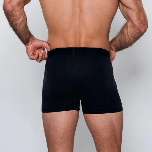 Vista 3 de LEELA QUANTUM TECH EMF Blocking Underwear for Men silver fabric, protects against high-frequency radiation & electrosmog