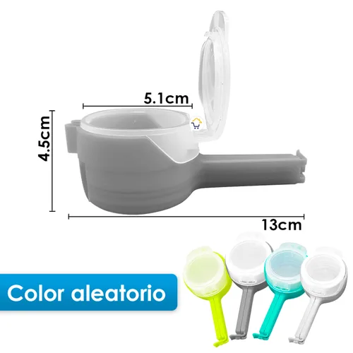 Vista 2 de Clips Sellador Para Bolsas dispensador