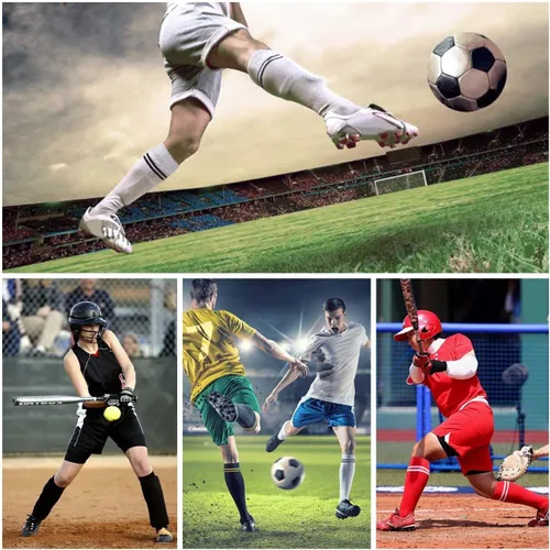 Vista 6 de Time May Tell Calcetines de fútbol, béisbol, sóftbol, para jóvenes y adultos, multideporte, hasta la rodilla, calcetines de fútbol