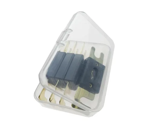 Vista 6 de Fusible ANL de 160 A, 160 A, 32 V, fusible ANL chapado en oro de 160 A, adecuado para sistema de radio de automóvil y audio y video (paquete de 4)