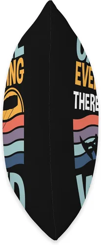 Vista 2 de Kitesurfing Cancel Everything There Is Wind Kiteboarding Throw Pillow