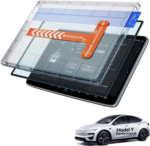 Vista 55 de Protector de pantalla de coche para Ford Edge 2024 2025 2023 2022 2021 (SE/SEL/ST-Line/Titanio/ST) Accesorios Protector de pantalla de vidrio