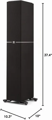 Vista 9 de Definitive Technology Dymension DM40 - Altavoz de torre delgado, matrices bipolares ajustables, (4) woofer de rango medio de 4.5 pulgadas y tweeter