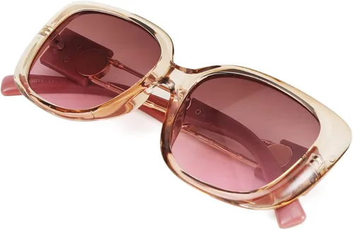 Vista 2 de Karsaer Vision - Gafas de sol cuadradas vintage de moda para mujer con estilo inspirado en la conducción