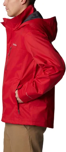 Vista 3 de Columbia Chaqueta para hombre, impermeable y transpirable
