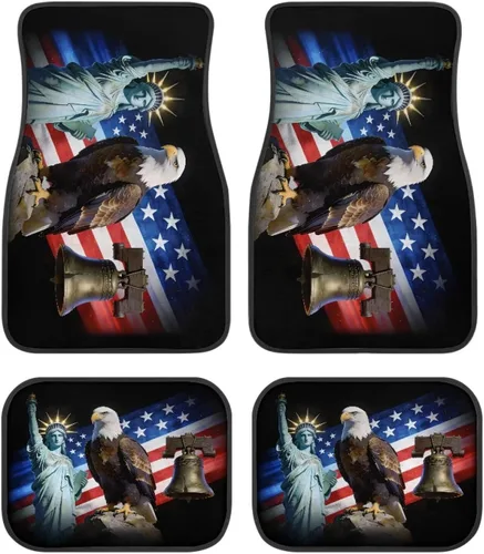 Vista 8 de Tapetes personalizados para piso de automóvil, alfombras personalizadas para piso de automóvil con tu nombre de imagen personalizado, texto, juego
