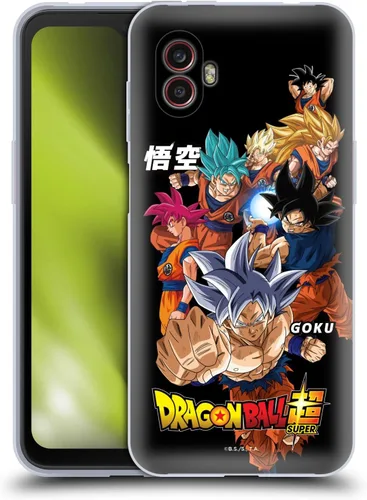 Vista 137 de Head Case Designs Funda de gel con licencia oficial de Dragon Ball Super Group Future Trunks Arc Characters [protección de grado militar] compatible