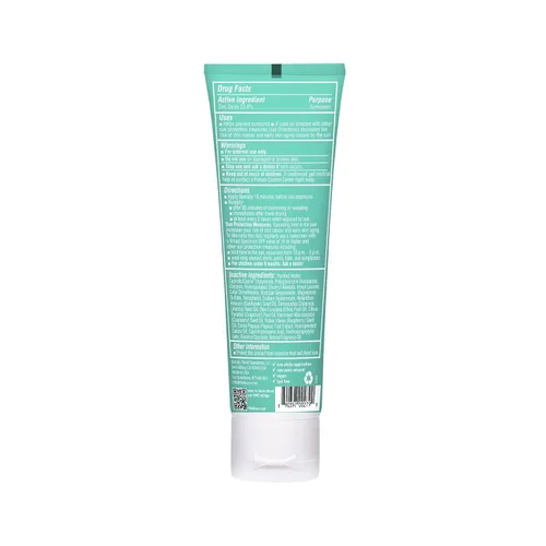 Vista 2 de Thinkkids Safe Mineral Sunscreen SPF 50+, 3 Fl Oz, Natural, Protector solar resistente al agua seguro para arrecifes para niños, protector solar