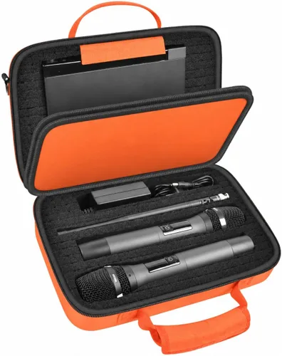 Vista 10 de ANKHOH - Funda de micrófono para sistemas de micrófono inalámbrico JBL Negro