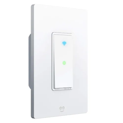 Vista 10 de Geeni Interruptor de luz inteligente con atenuación Wi-Fi, sin concentrador, Alexa y Google Home