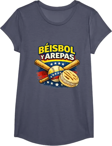 Vista 14 de Camiseta Beisbol y Arepas Venezuelas Baseball Pride Team 2026