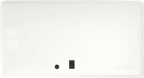 Vista 6 de Leviton 14" SMC, caja de medios estructurada con cubierta, 47605-140, color blanco