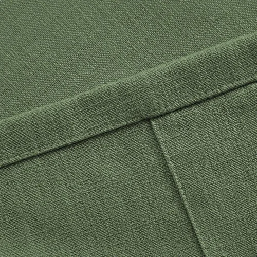 Vista 5 de Frelement Cortinas plisadas de lino de algodón de 100 pulgadas de ancho y 102 pulgadas de largo, cortinas con reducción de ruido para sala
