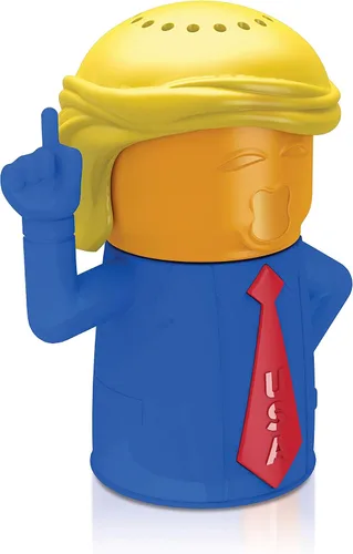 Vista 2 de Limpiador de vapor para microondas Angry POTUS Presidential Blue, es ENORME