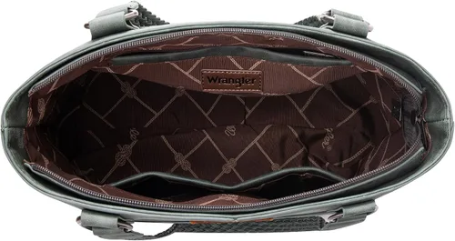 Vista 4 de Wrangler Bolso de mano para mujer, bolso occidental con múltiples bolsillos
