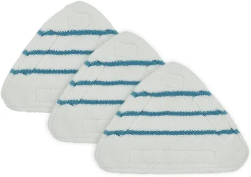 Vista 7 de CeFurisy 2 paños de piso de repuesto para mopa de vapor, almohadillas de repuesto de microfibra coral lavables para almohadillas de repuesto