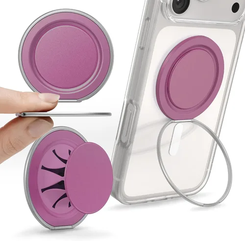 Vista 17 de PopSockets Agarre Low-Pro para MagSafe, perfil delgado, color negro