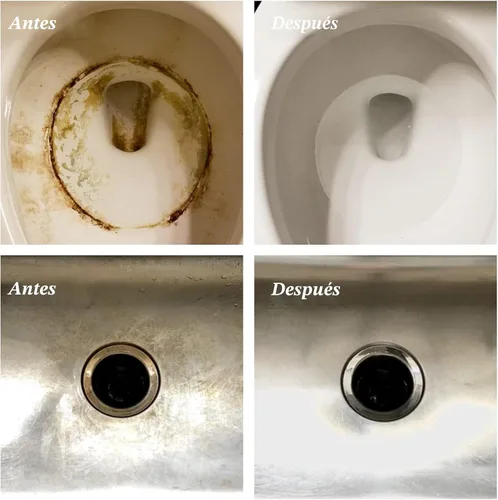 Vista 4 de Paquete de 6 piedras pómez para limpieza de inodoros, anillos de agua dura A-6