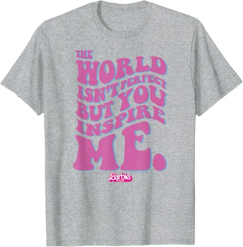 Vista 6 de Barbie Camiseta The Movie - You Inspire Me, Negro