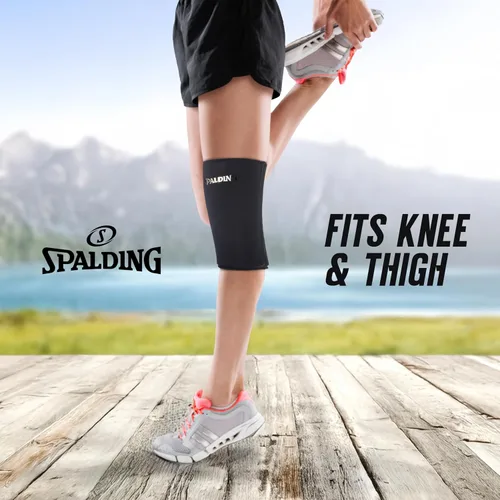 Vista 6 de Spalding - Manga de gel para rodilla y muslo, terapia de frío caliente, compresión reutilizable