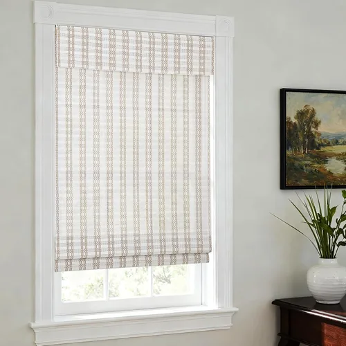 Vista 11 de LETAU Persianas romanas de madera sin cordón, sin taladro, sin herramientas, persianas romanas de bambú con filtro de luz para interiores, hogar