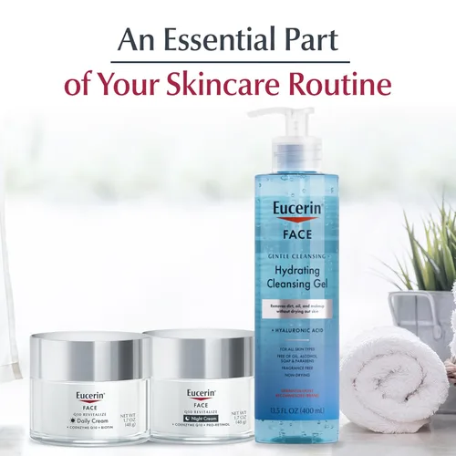 Vista 12 de Crema Eucerin para piel sensible, para rostro, con Q10, antiarrugas