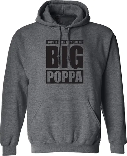 Vista 5 de zerogravitee Sudadera con capucha para adultos "I Love It... Call Me Big Poppa