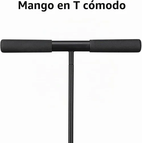 Vista 4 de Varilla de sonda de suelo, varilla de tierra ajustable de 48 pulgadas con mango en T, sonda de suelo de metal para herramienta de plomería