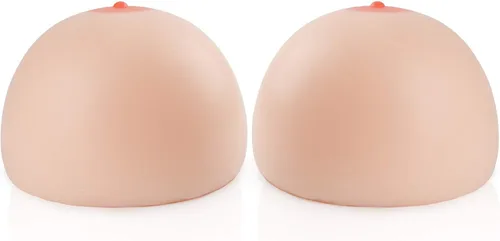 Vista 4 de Vollence Silicone Breast Forms Fake Boobs for Mastectomy Prosthesis Transgender