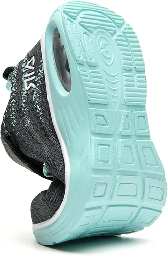 Vista 7 de SURRAY Zapatos deportivos para correr y caminar para niños y niñas, transpirables, antideslizantes, para gimnasio, deportes, a la moda